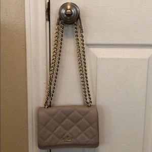 Kate spade like new cross body bag with chain